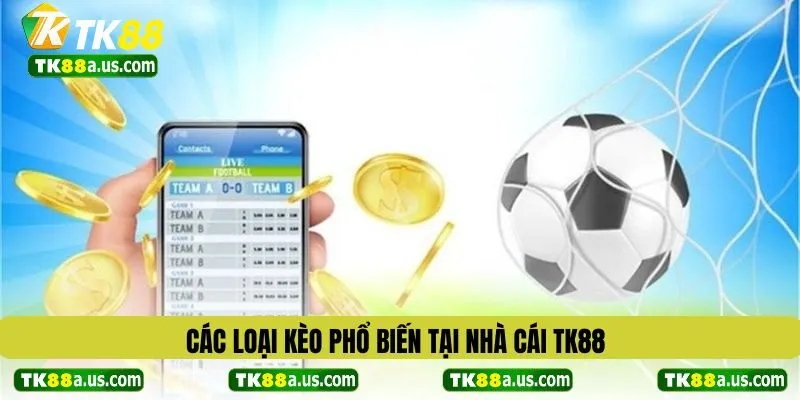 Các loại kèo phổ biến tại nhà cái TK88